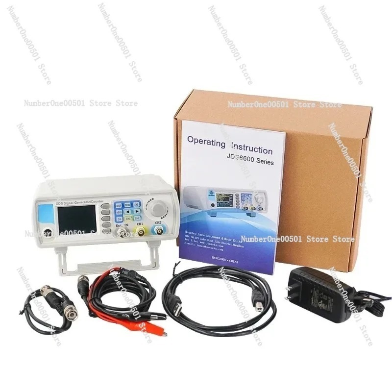 JDS6600 15/30/40/50/60MHz DDS  - Dual Channel Arbitrary Waveform Function Generator 60Mhz recension och pris