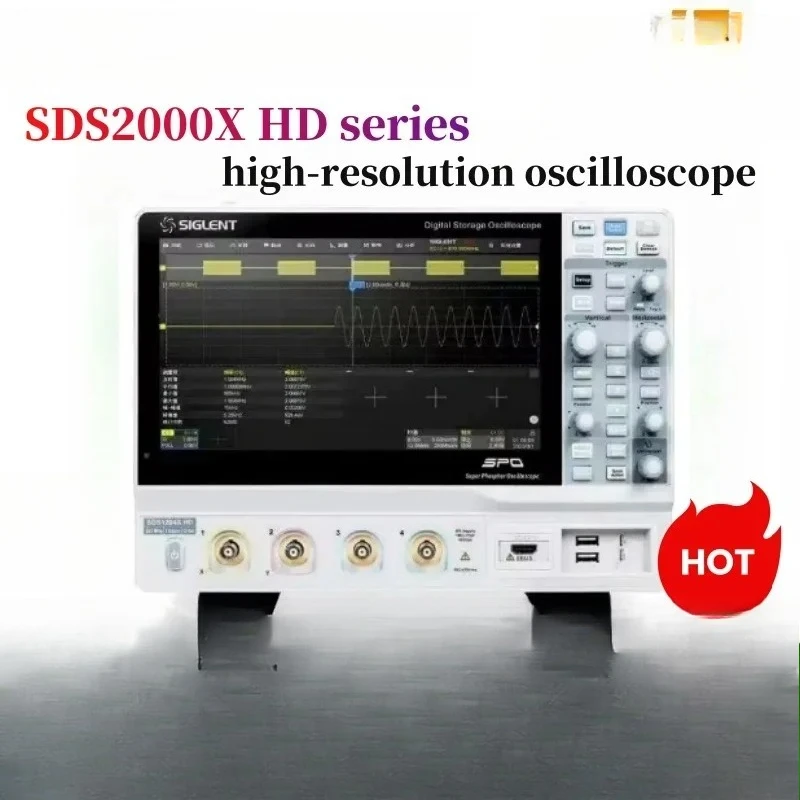 SDS2104X/SDS2204X/2354X HD 4 C - Digital Storage Oscilloscope 4 Channel 100Mhz recension och pris