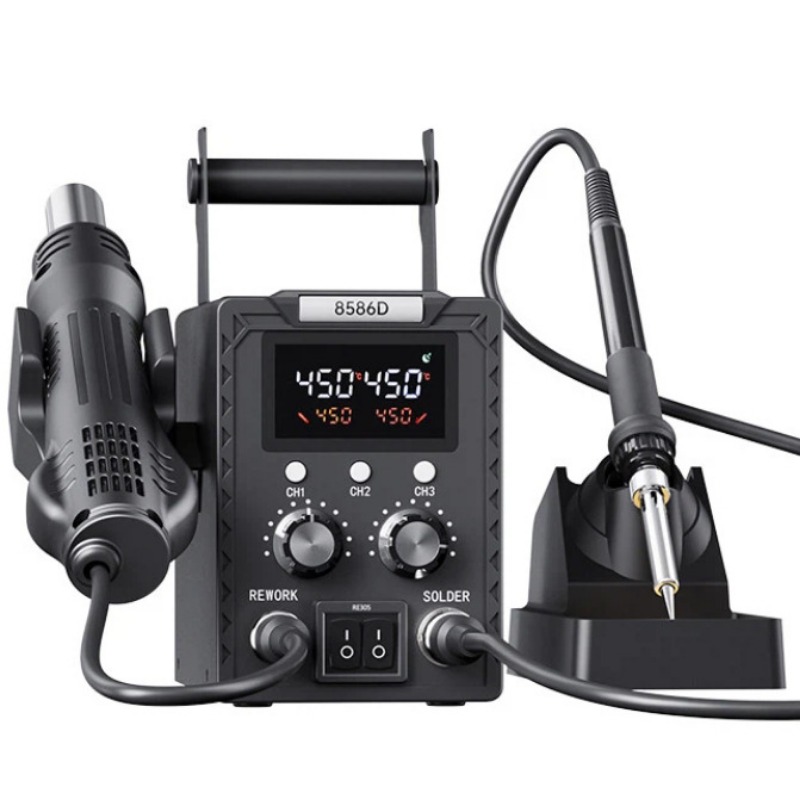 K8586D 2 in 1 Soldering Rework - Smd Rework Station Hot Air Soldering 2 In 1 recension och pris