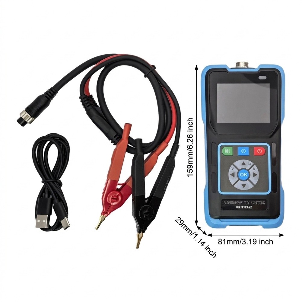 BT02 Four Wire For Battery Int - Battery Internal Resistance Tester Four Wire recension och pris