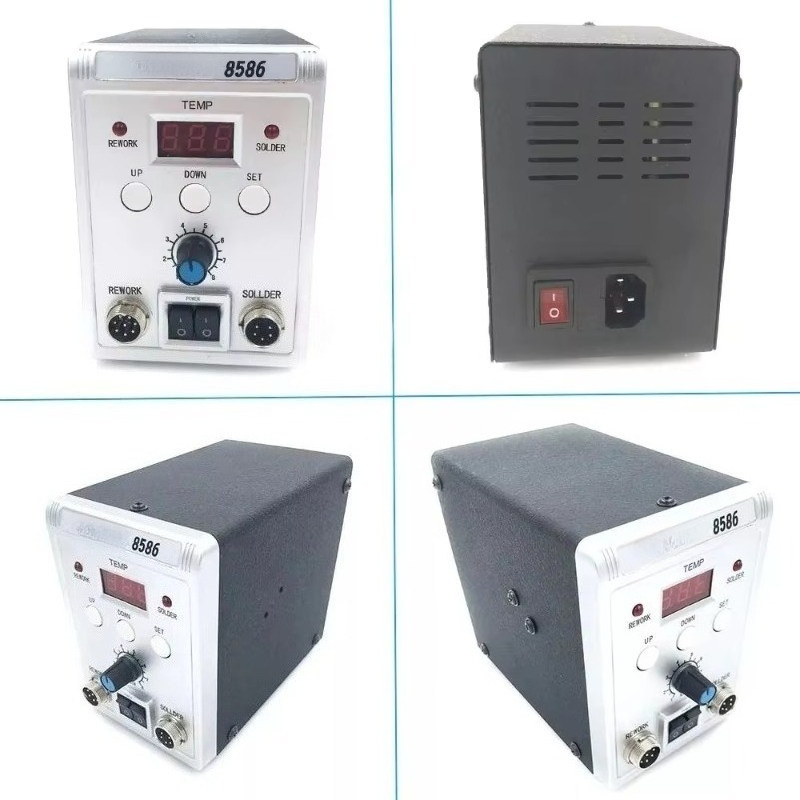 760W 8586 2 in 1 Hot Air Solde - Smd Rework Station Hot Air Soldering 2 In 1 recension och pris